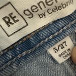 Celebrity Pink Light Wash Wide Leg High Rise Blue Jeans Photo 4