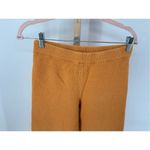 Free People Beach Women’s 100% Cotton Waffle Weave Orange Pants Size Small Photo 6