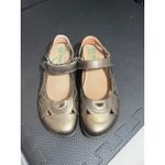 Naot Rongo Slingback‎ Mary Jane metallic brass gold leather shoes size 37 US 6 Photo 1