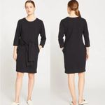 Universal Standard NEW Misa Sweatshirt Dress Black Size MEDIUM 6/8 Photo 1