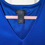 Investments  ROYAL BLUE LASER CUT V-NECK MIDI PENCIL DRESS Photo 1