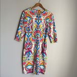 J. MCLAUGHLIN CATALYST DRESS IN MADRID PAISLEY S White Photo 2