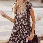 Spell gypsy dancer black baby doll style mini dress Photo 0