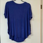 Hayden  Royal Blue Short Sleeve Tee Photo 1