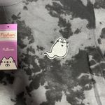 Pusheen  Sweatshirt Ghost Grey & Black tie-dye Photo 1