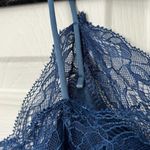 None Lace-Trim Velveteen Cami - Size L Photo 3