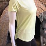 Under Armour Neon Green Yellow Open Back Short Sleeve Shirt Women's Size Large Photo 3