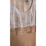 R & M Richards 2000s Champagne Formal Dress & Brocade Jacket 22W Photo 4