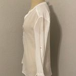 Tommy Bahama White 3/4 Sleeve Top Photo 1