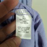 Lulus  Yacht Rock Blue & White Striped Off-the-Shoulder Midi Dress Women's Medium Photo 6