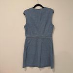 Veronica Beard  Makeba Blue Denim Lace Sleeveless Mini Dress 10 Photo 5