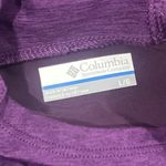 Columbia Purple Pullover Shirt Size Large Stretch Outdoor Athletic Pouch L/G Photo 4