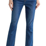 Veronica Beard  Carly High Waist Kick Flare Jeans‎ Cornflower Blue 28 Photo 0