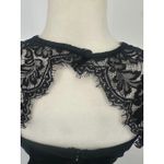 Scarlett Dark Romantic Witchy Whimsigoth Black Evening Formal Maxi Dress Size 6 Photo 9