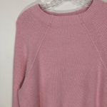 Free People  Pink Too Good Pullover Size Small Mock Neck Photo 5