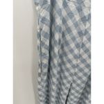 Urban Outfitters Blue White Gingham Print Sleeveless Romper Jumpsuit Viscose XS Photo 6