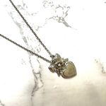 Lucky Brand two tone heart pendant necklace Photo 2