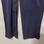 & Other Stories & Other Stories Belted Pinstripe Stretch Short Sleeve Jumpsuit Dark Blue Size 4 Photo 11