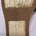 J.Crew  women’s Black Woven Espadrille Slides size 10 Photo 8