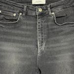 ZARA  Woman Premium Denim Collection Grey Wash High Waisted Skinny Jeans Size 10 Photo 3