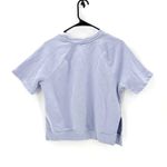 H&M  periwinkle blue "Be Kind - It's All Good" short sleeve sweatshirt cotton Photo 1