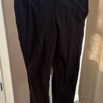 Eileen Fisher  brown straight leg viscose nylon ankle pants Photo 0