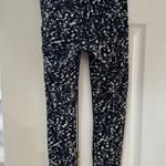Lululemon  Invigorate Black White Dot Print Cropped Ankle High Waist Legging Photo 3