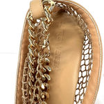 Bottega Veneta Stretch Chain Ankle Strap Nappa Leather Heel Mesh Pumps Size 38.5 Photo 4