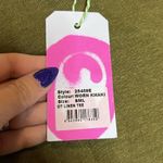 One Teaspoon NWT  OT Linen Wide Neck Short Sleeve Tee - Khaki Photo 6