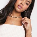 ASOS Design Women’s 4 Textured Cami Top in Checkered Print Photo 3