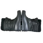 Sorel Snow Angel Winter Boots Sz 9 Black Felted Liner Waterproof Made In Canada Photo 6