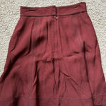 Marc by Marc Jacobs  Burgundy A-Line Knee-Length Skirt Photo 2