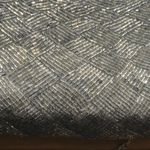 Kate Landry  Silver Sequin Clutch Purse Handbag Shoulder Elegant Photo 2