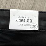 Gibson Latimer NWT Classic High Rise Skinny Fit Faux Leather Pants in Black Photo 8