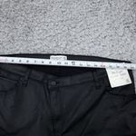 Abercrombie & Fitch Abercrombie Super Skinny Ankle High Rise Coated Black Jeans Plus Size 36 22 Photo 7