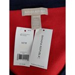 Banana Republic  Tipped Sweater Jacket Red Navy M New Photo 5