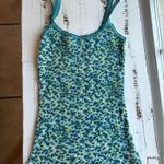 Nollie blue flower tank top Photo 1
