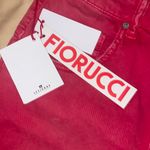 Fiorucci Red Denim Skirt Photo 1