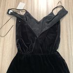 1. State NWT  Velvet Jumpsuit Black XS Photo 6