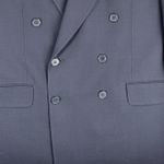 Joseph Abboud Nordstrom Blazer Mens 41S Navy‎ Peak Lapel Double Breasted Coat Blue Size XL Photo 12