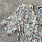 carole little  Vintage Floral Maxi Dress Photo 3