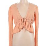 Urban Outfitters  ruffle long sleeve top Photo 0