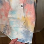 Blanket Blend Tie Dye Light Weight Oversized Fleece Hoodie Size: Medium Photo 3