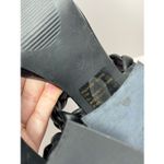 Anne Klein Sandals Womens Size 5.5 Black Braided Double Strap Slip On Heels Photo 6