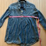 American Eagle jegging fit chambray lyocell long sleeve Tunic Size Small Photo 0
