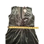 Nordstrom Love By Design Emerald Green Velvet Twist Front Maxi Dress Sleeveless Sz S Photo 8