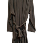 L.L.Bean Waffle Knit Robe Belted Lounge Bathrobe Sage Green Size XL Photo 0