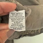 Johnny Was  Embroidered Maxi Dress 1X
Gray Floral Boho Sleeveless Resort *FLAW Photo 5