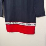 Tommy Hilfiger women hoodie sweatshirt nautical dress navy blue size S NWT Photo 2