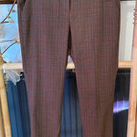 W By Worth NWT  Brown Plaid Professional Trousers ~ Size 4 💚🍄 Photo 0